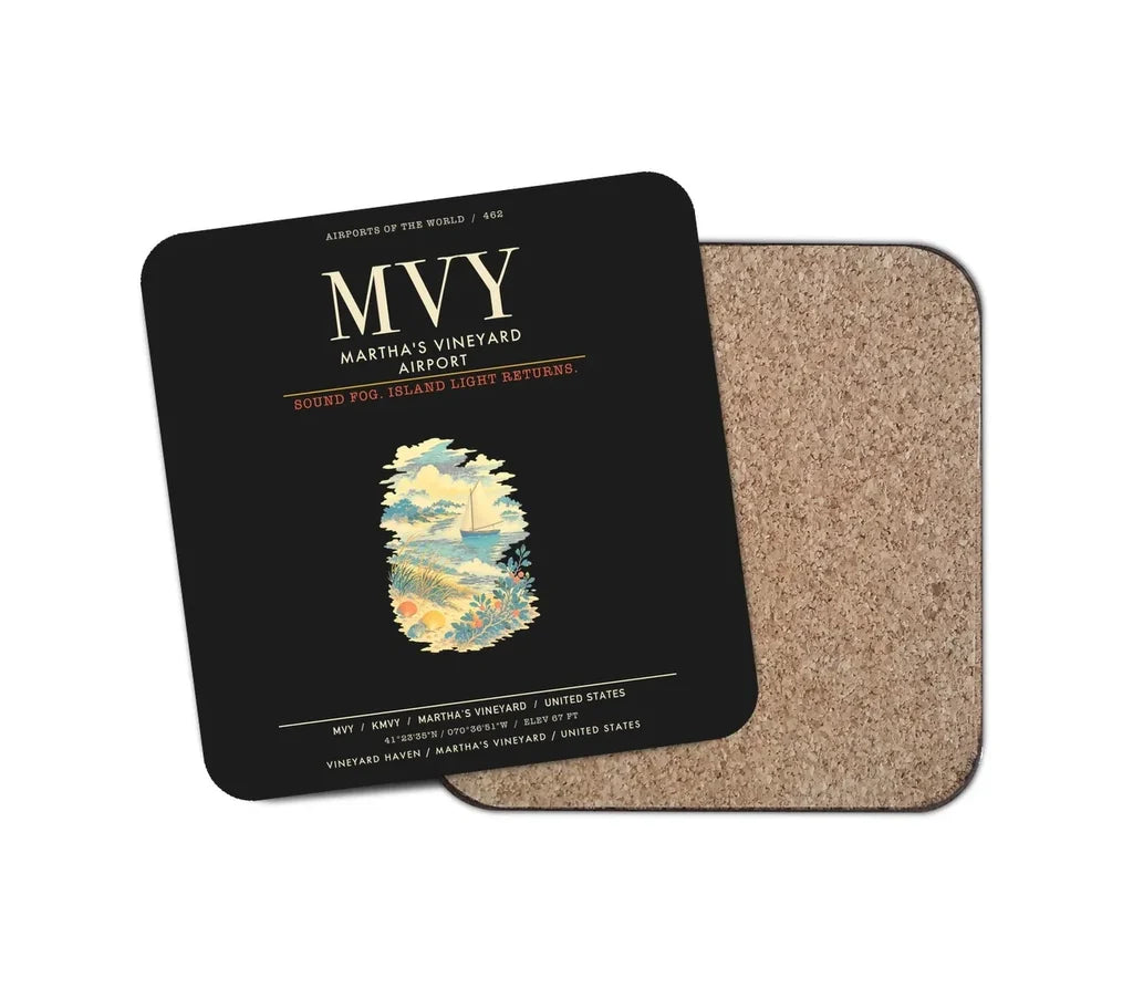 Martha's Vineyard Airport MVY - Black