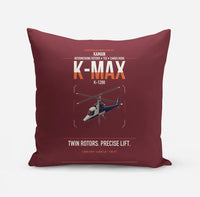 Thumbnail for Kaman K-1200 K-MAX design on dark red pillow