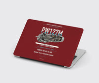 Thumbnail for PW127M design on dark red MacBook case