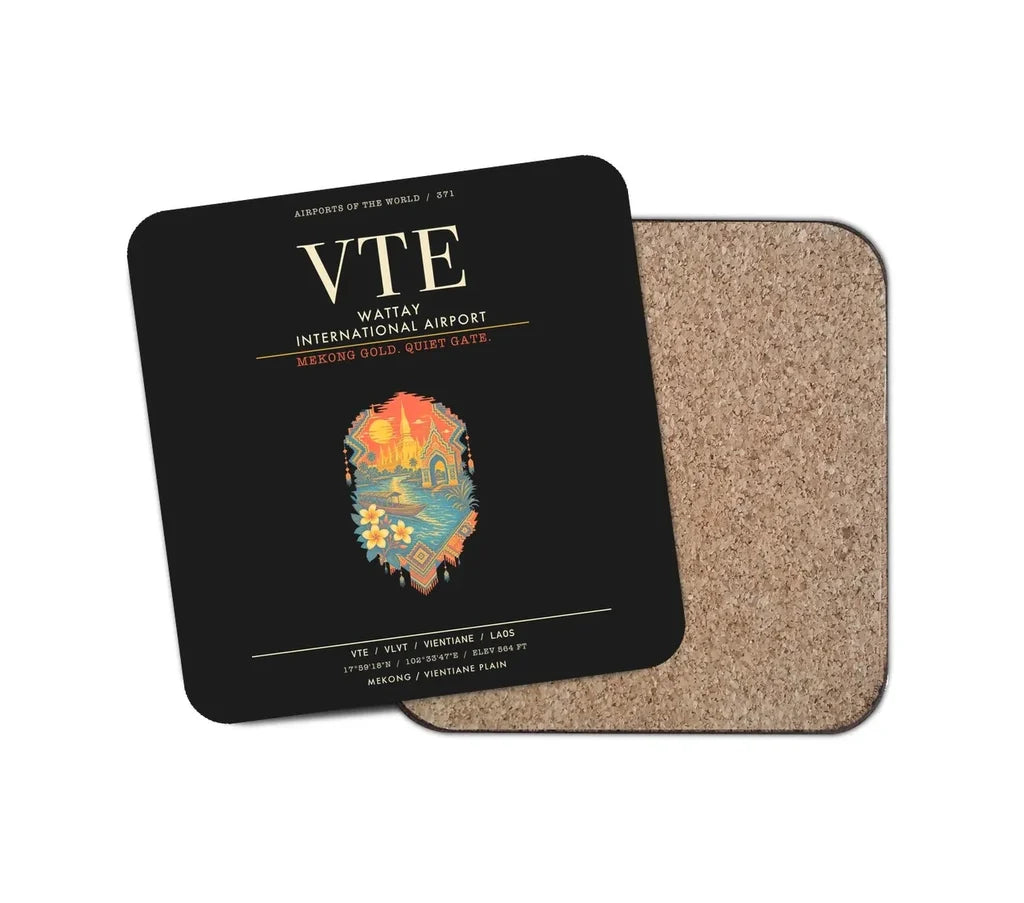 Wattay International Airport Vientiane VTE - Black