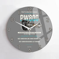 Thumbnail for PW800 design on gray no frame wall clock