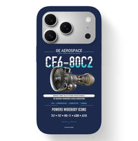 Thumbnail for CF6-80C2 Case design on navy blue iphone case