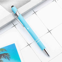 Thumbnail for Airbus A380 Silhouette touch pen - light blue