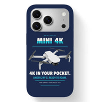 Thumbnail for DJI Mini 4K Case design on navy blue iphone case