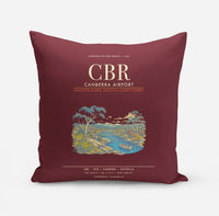 Thumbnail for Canberra Airport CBR - Dark Red