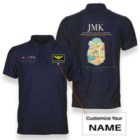 Thumbnail for Mykonos Island Airport JMK Navy Blue+Name