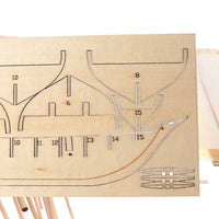 Thumbnail for The Halco Handmade Wooden Sailboat DIY Model Kits - view 12