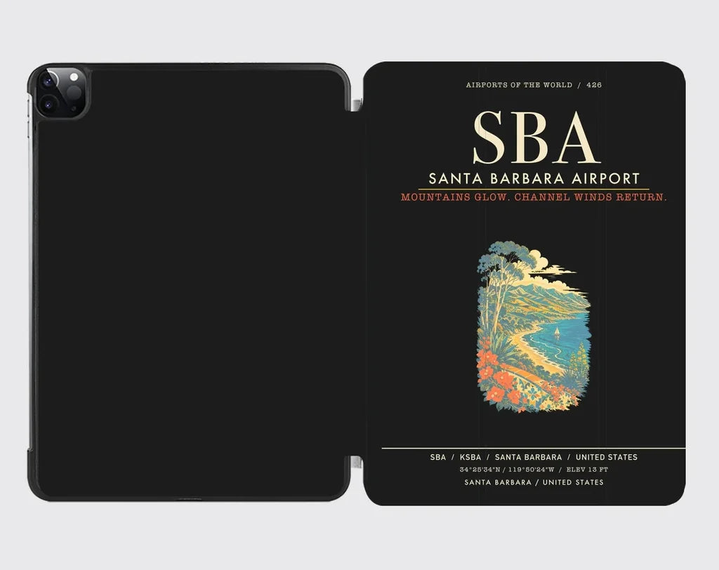 Santa Barbara Airport SBA - Black