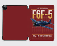 Thumbnail for F6F-5 Hellcat design on dark red ipad tablet case