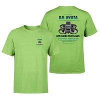 Thumbnail for DJI Avata design on light green t shirt