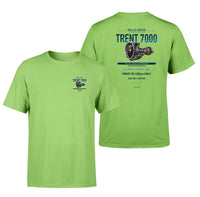 Thumbnail for TRENT 7000 design on light green t shirt
