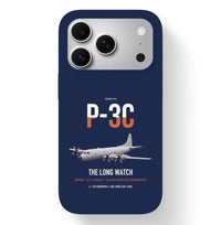 Thumbnail for P-3C Orion design on navy blue magsafe iphone case, for iPhone 17 Pro