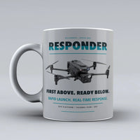 Thumbnail for Responder Mug design on light gray brinc