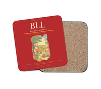 Thumbnail for Billund Airport BLL Coaster 1-Piece - Red