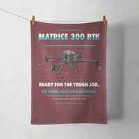 Thumbnail for DJI Matrice 300 RTK design on dark red towel