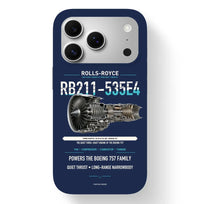 Thumbnail for RB211-535E4 Case design on navy blue iphone case
