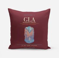Thumbnail for Glasgow Airport GLA - Dark Red
