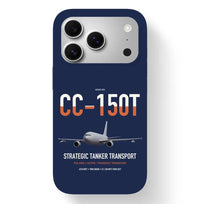 Thumbnail for Airbus CC-150T Polaris design on navy blue magsafe iphone case, for iPhone 17 Pro