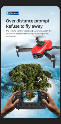 Thumbnail for LF672 Brushless Drone: 4K Dual Camera, Optical Flow & Screen-Controlled Aerial Quadcopter - view 13