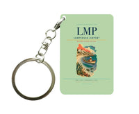 Thumbnail for Lampedusa Airport (LMP) design on light green key chain