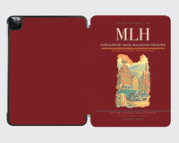 Thumbnail for EuroAirport Basel-Mulhouse-Freiburg (MLH) design on dark red ipad tablet case