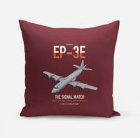 Thumbnail for EP-3E ARIES II design on dark red pillow