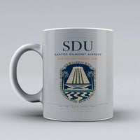 Thumbnail for Dumont Airport SDU Mug design on light gray santos