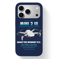 Thumbnail for DJI Mini 2 SE Case design on navy blue iphone case