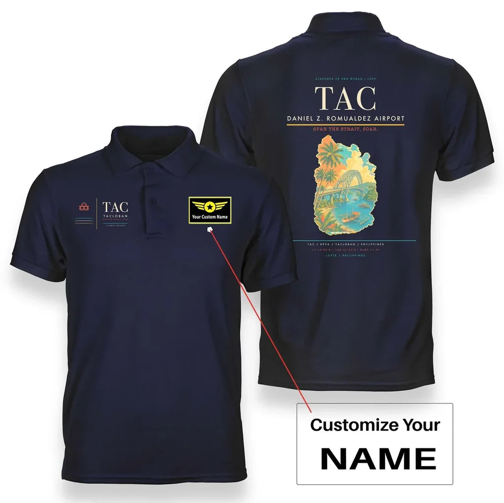 Daniel Z. Romualdez Airport TAC Navy Blue+Name