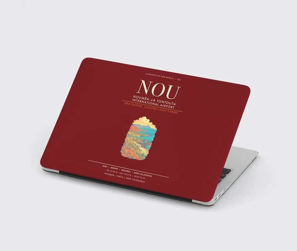 NoumeaLa Tontouta International Airport NOU - Dark Red