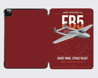 Thumbnail for de Havilland Vampire FB5 design on dark red ipad tablet case