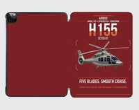 Thumbnail for Airbus H155 EC155 B1 design on dark red ipad tablet case
