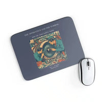 Thumbnail for VINTAGE G4470 - The Apprentice And The Turbine - Designed Mouse Pads design on navyblue rectangle