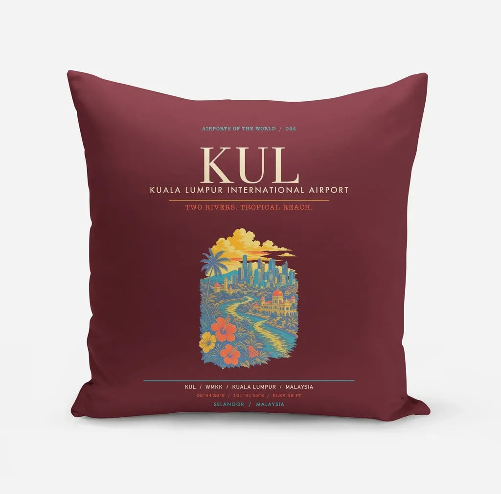 Kuala Lumpur International Airport KUL - Dark Red