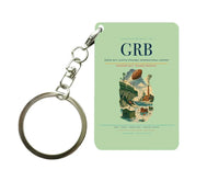 Thumbnail for Green Bay–Austin Straubel International Airport (GRB) design on light green key chain