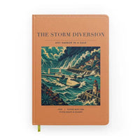 Thumbnail for VINTAGE G4074 - The Storm Diversion - Designed Notebooks design on orange