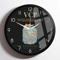 Thumbnail for Viracopos International Airport VCP Wall-Clock Framed - Black