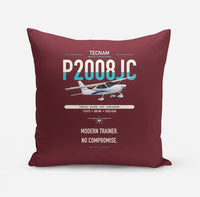 Thumbnail for Tecnam P2008JC NG design on dark red pillow