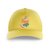 Thumbnail for Roll Rate Rewrites The Horizon design on yellow printed hat