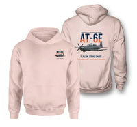 Thumbnail for AT-6E WOLVERINE design on pink hoodie