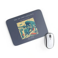 Thumbnail for VINTAGE G4506 - The Air Ambulance Run - Designed Mouse Pads design on navyblue rectangle