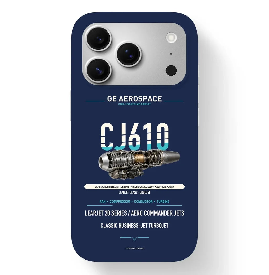 CJ610 Case design on navy blue iphone case