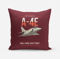 Thumbnail for A-4E Skyhawk design on dark red pillow