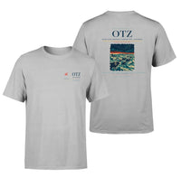 Thumbnail for Ralph Wien Memorial Airport (OTZ) design printed on light gray double-side t-shirt