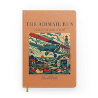 Thumbnail for VINTAGE G4015 - The Airmail Run - Designed Notebooks design on orange