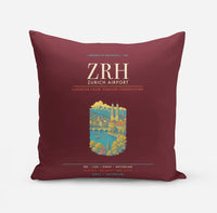 Thumbnail for Zurich Airport ZRH - Dark Red