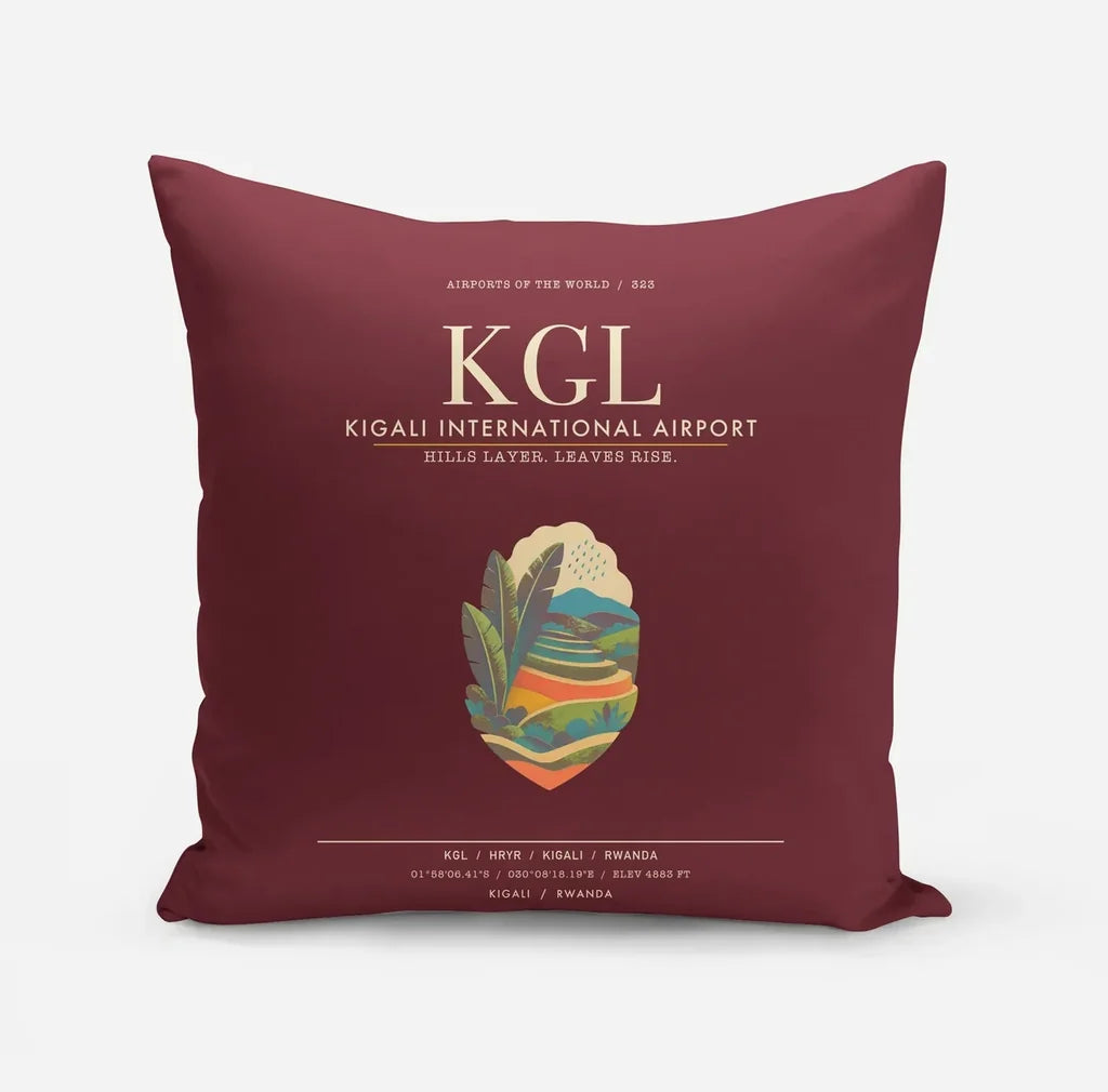 Kigali International Airport KGL - Dark Red