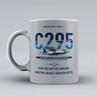 Thumbnail for C295 MPA-ASW Mug design on light gray airbus