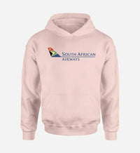 Thumbnail for South African Airways logo printed on pink hoodie