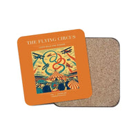 Thumbnail for The Flying Circus - Designed Coasters design on orange 1-piece